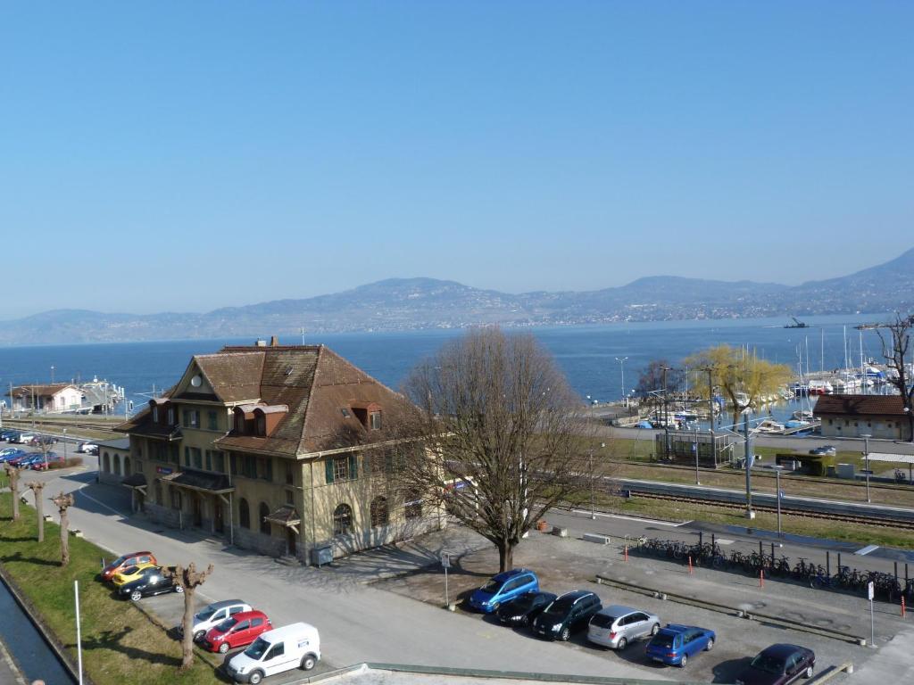 Le Lacustre 4Th Floor Port-Valais Exterior foto